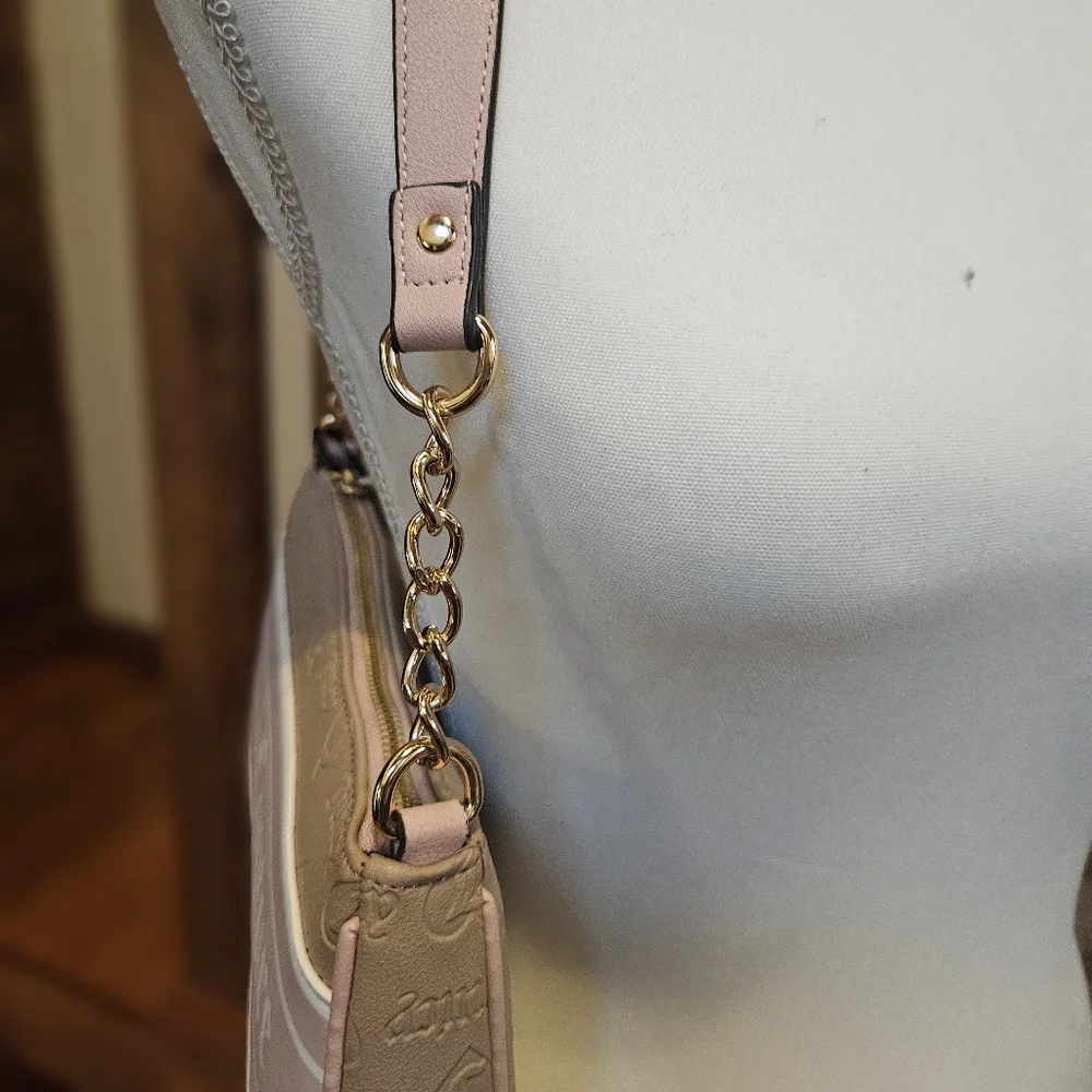 Juicy Couture Beige and Pink Women's Bag - Picture 3 of 9